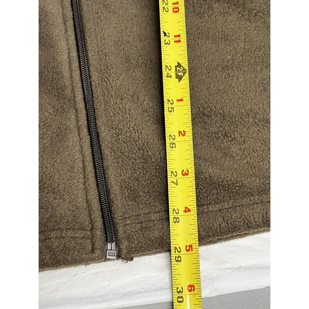 Bass Pro Fleece Jacket XL Full Zip Sweatshirt Inner Drawstring Camping Casual - Picture 6 of 8
